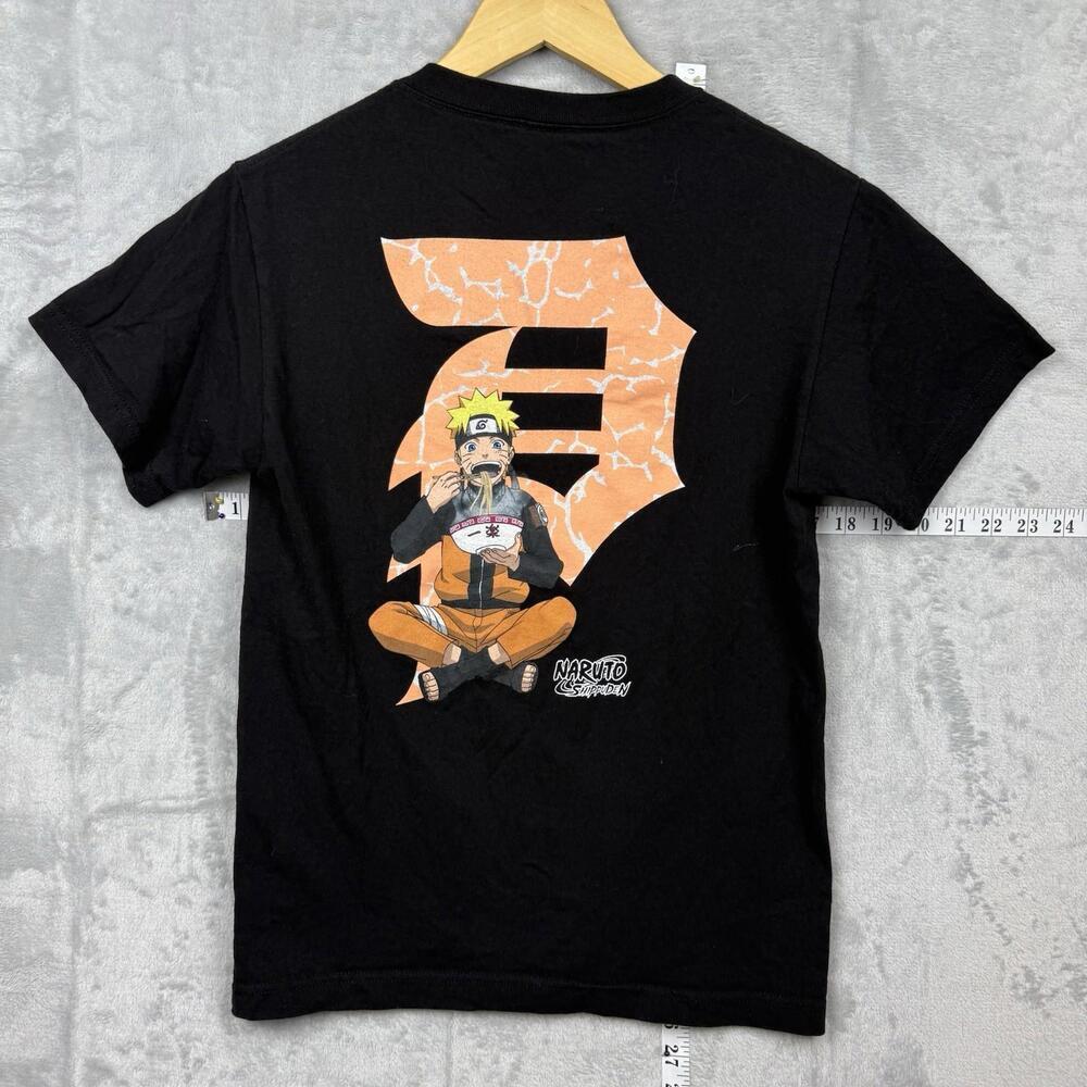 Primitive x Naruto Shippuden Ramen Tee Black Size S Anime Streetwear Collab Y2K